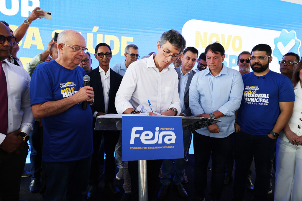 Feira de Santana inicia construção do Hospital Municipal, maior investimento da história da saúde pública da cidade