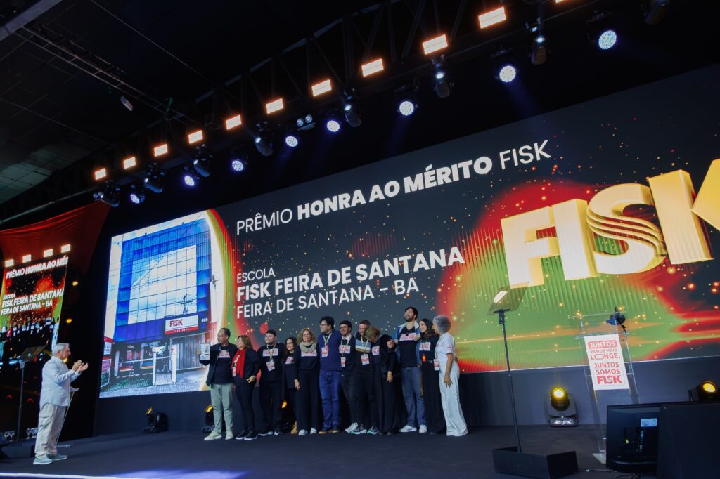 Fisk Feira de Santana conquista maior prêmio de excelência da rede em disputa com cerca de 800 escolas de idiomas no Brasil e exterior