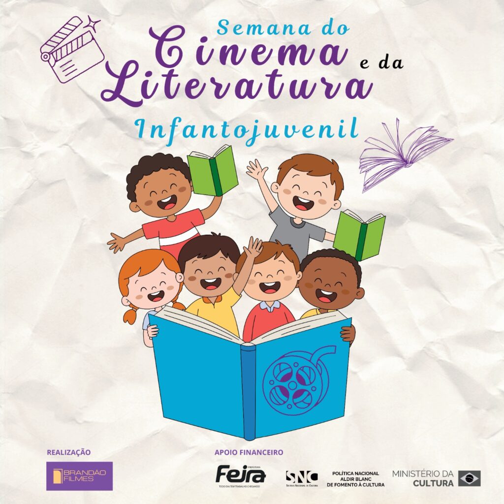 Feira de Santana recebe primeira Semana do Cinema e da Literatura Infantojuvenil