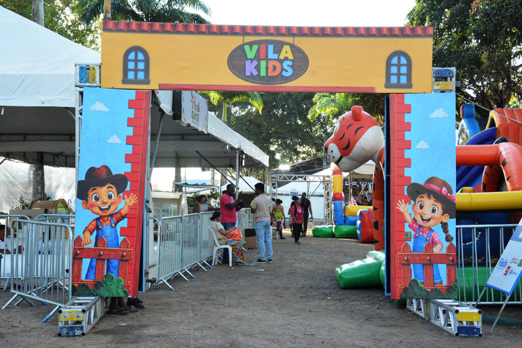 Vila Kids garante diversão lúdica e aprendizado para as crianças durante Expofeira