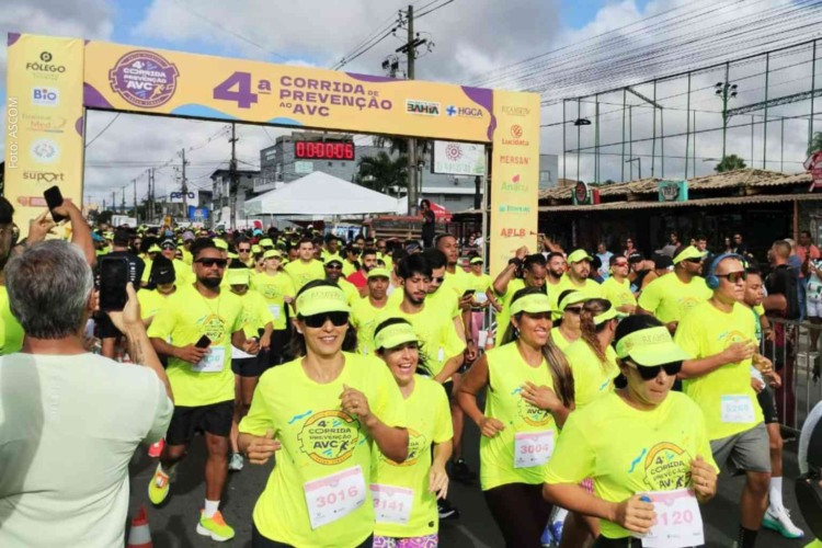Esporte e prevenção: Feira recebe 6ª edição da Corrida de Prevenção ao AVC, com premiação em diversas categorias